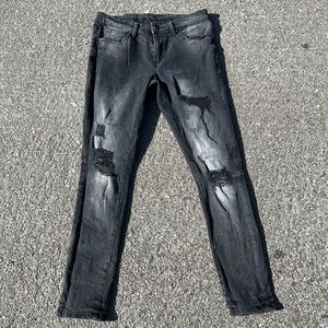 Black Ripped Jeans